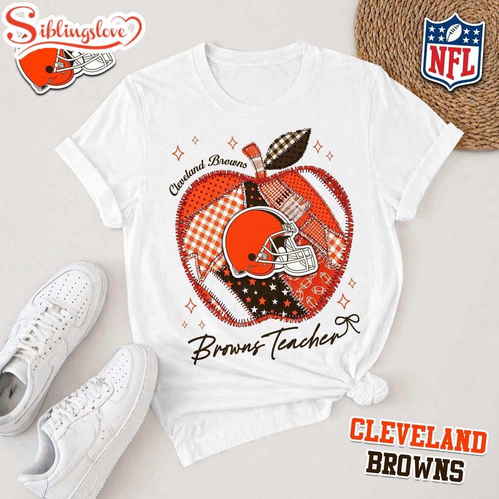 Cleveland Browns NFL Football Teacher Unisex T-Shirt 1 Cleveland Browns NFL Football Teacher Unisex T-Shirt