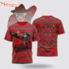 Cleveland Browns NFL Freddy Krueger All Over Print T-Shirt