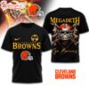 Cleveland Browns NFL Megadeth 3D T-Shirt
