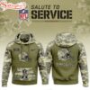 Cleveland Browns Salute to Service Hoodie 3D Shirt