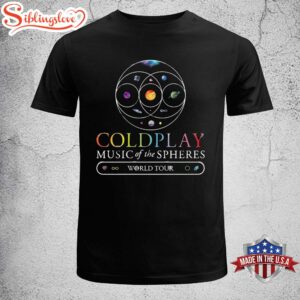 Coldplay Music Of The Spheres World Tour Unisex T-Shirt