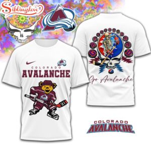 Colorado Avalanche NHL Deadhead 3D Shirt For Fans