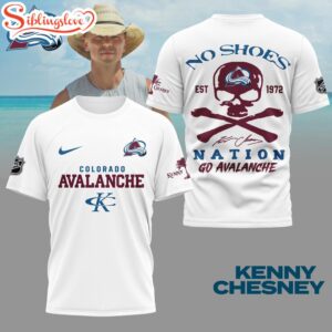 Colorado Avalanche NHL Kenny Chesney 3D Shirt