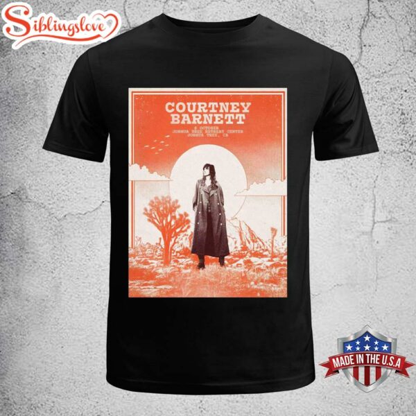 Courtney Barnett Fall Tour 2025 Joshua Tree Retreat Center Unisex T-Shirt