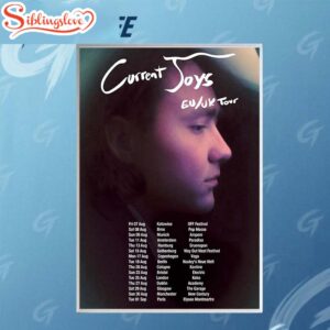 Current Joy Tour 2026 Limited Poster Canvas