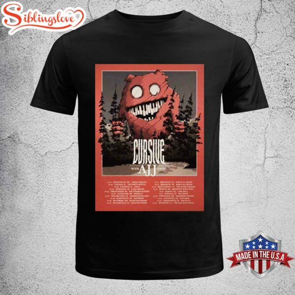 Cursive Tour 2025 Unisex T-Shirt