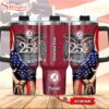Custom Name Alabama Crimson Tide 250 United States Of America 1776-2026 Tumbler 40Oz