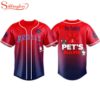 Custom Name Angels 2026 Fur Family Pet Baseball Jersey Shirt