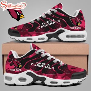 Custom Name Arizona Cardinals NFL Air Max Shoes