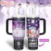 Custom Name BTS Home Coming Tumbler 40Oz With Handle