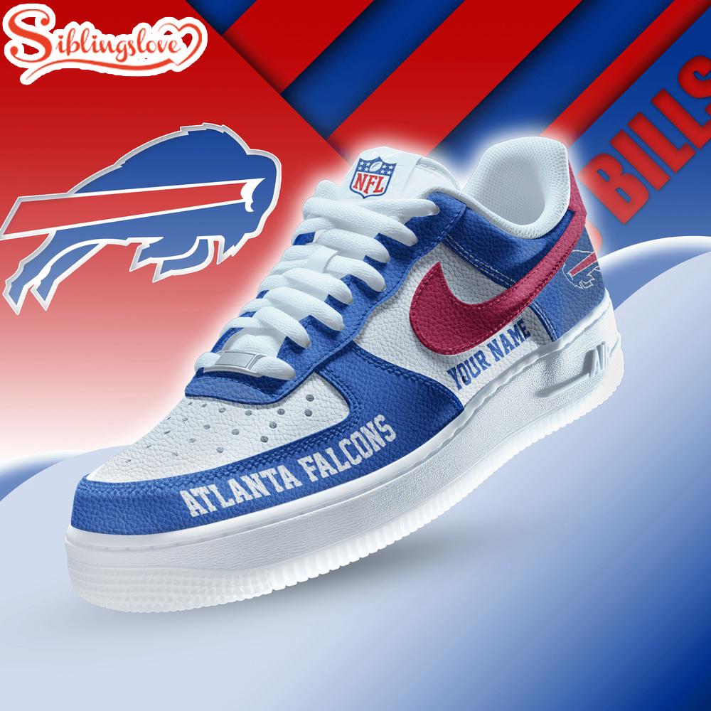 Custom Name Buffalo Bills Air Force 1 Shoes 1 Custom Name Buffalo Bills Air Force 1 Shoes