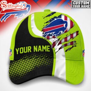 Custom Name Buffalo Bills NFL Hi-Vis Safety Classic Baseball Cap