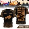 Custom Name Buffalo Bills NFL Hunting Season 3D Shirt