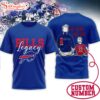Custom Name Buffalo Bills NFL Legacy Father Day 3D T-Shirt For Fans
