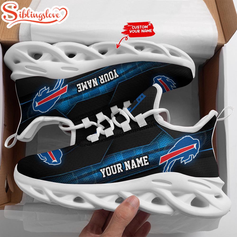 Custom Name Buffalo Bills Team NFL Max Soul Shoes Gift For Fans Custom Name Buffalo Bills Team NFL Max Soul Shoes Gift For Fans