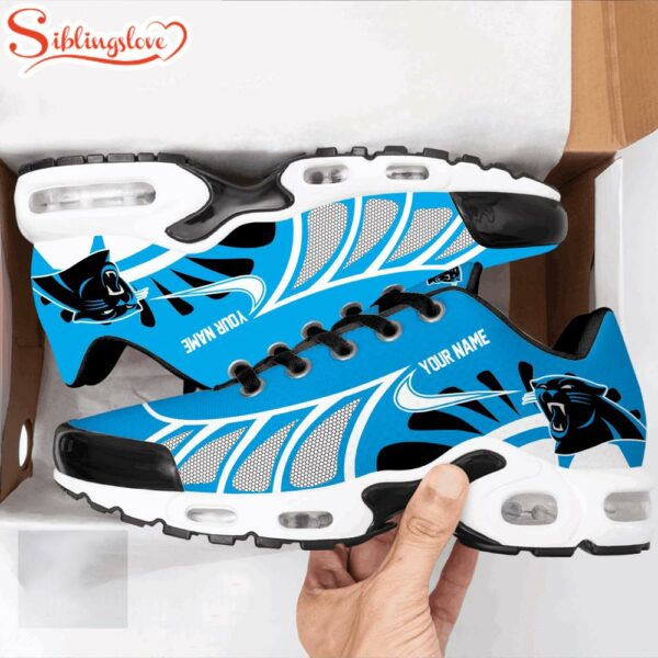 Custom Name Carolina Panthers Air Max Plus Shoes For Fans