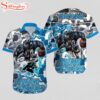 Custom Name Carolina Panthers Hawaiian Shirts