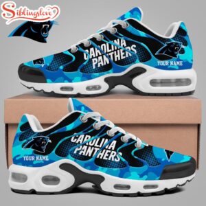 Custom Name Carolina Panthers NFL Air Max Shoes