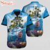 Custom Name Carolina Panthers NFL Aloha Hawaiian Shirts