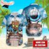 Custom Name Carolina Panthers NFL Groot Hawaiian Shirt
