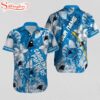 Custom Name Carolina Panthers Sport Team Hawaiian Shirt