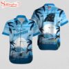 Custom Name Carolina Panthers Team NFL Hawaiian Shirt