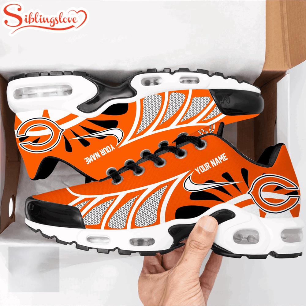 Custom Name Chicago Bears Air Max Plus Shoes For Fans Custom Name Chicago Bears Air Max Plus Shoes For Fans