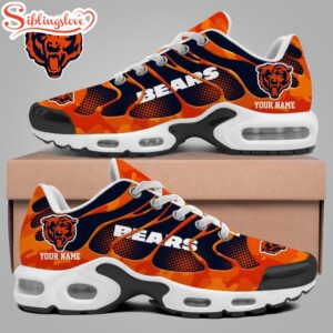 Custom Name Chicago Bears NFL Air Max Shoes