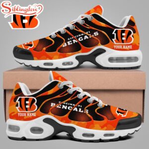 Custom Name Cincinnati Bengals NFL Air Max Shoes