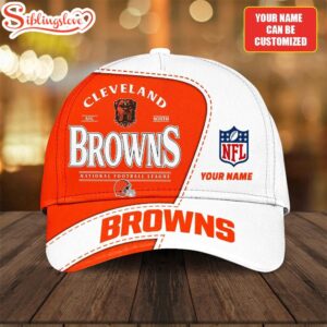 Custom Name Cleveland Browns National Football League Baseball Cap