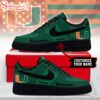 Custom Name Custom Name Miami Hurricanes NCAA Air Force 1 Shoes