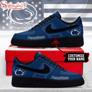 Custom Name Custom Name Penn State Nittany Lions NCAA Air Force 1 Shoes