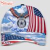 Custom Name Dallas Cowboys 4th Of July America Flag Eagle Classic Cap