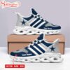 Custom Name Dallas Cowboys NFL Logo Team Sport Max Soul Shoes For Fans