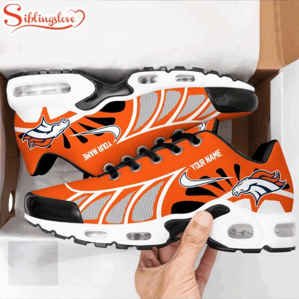 Custom Name Denver Broncos Air Max Plus Shoes For Fans