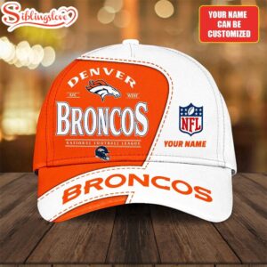 Custom Name Denver Broncos National Football League Baseball Cap