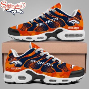 Custom Name Denver Broncos NFL Air Max Shoes