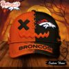 Custom Name Denver Broncos NFL Halloween Classic Baseball Cap