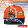 Custom Name Denver Broncos NFL Harley Davidson 3D Baseball Cap