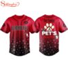 Custom Name Diamondbacks 2026 Fur Family Pet Baseball Jersey Shirt