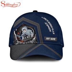 Custom Name ECHL Jacksonville Icemen Baseball Classic Cap For Fans