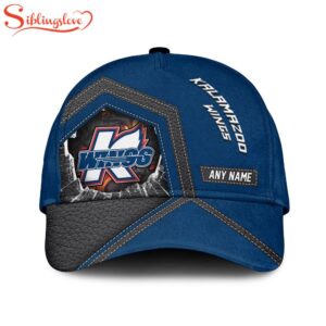 Custom Name ECHL Kalamazoo Wings Baseball Classic Cap For Fans