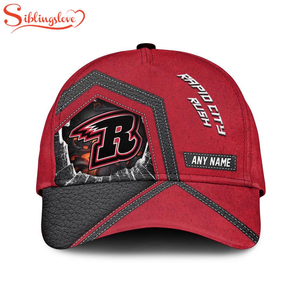 Custom Name ECHL Rapid City Rush Baseball Classic Cap For Fans 1 Custom Name ECHL Rapid City Rush Baseball Classic Cap For Fans