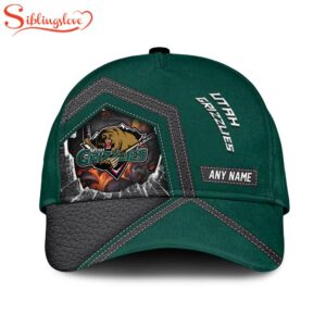 Custom Name ECHL Utah Grizzlies Baseball Classic Cap For Fans