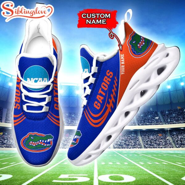 Custom Name Florida Gators NCAA Sport Team Max Soul Shoes