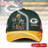 Custom Name Green Bay Packers NFL Harley Davidson 3D Baseball Cap