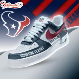 Custom Name Houston Texans Air Force 1 Shoes