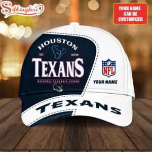 Custom Name Houston Texans National Football League Baseball Cap