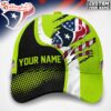 Custom Name Houston Texans NFL Hi-Vis Safety Classic Baseball Cap