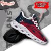 Custom Name Houston Texans NFL Logo Team Max Soul Shoes For Fans